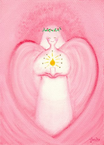クリスマスエンジェル〜天使の愛と光で癒やされて、しあわせになる魔法の絵☆