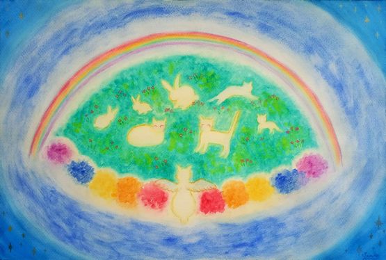 �������y�b�g��S������ ���Ȃ��ց`�߂��݂�������閂�@�̊G��