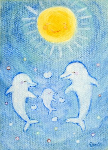 ���ƍK���������񂹂�C���J�̖��@�̊G��