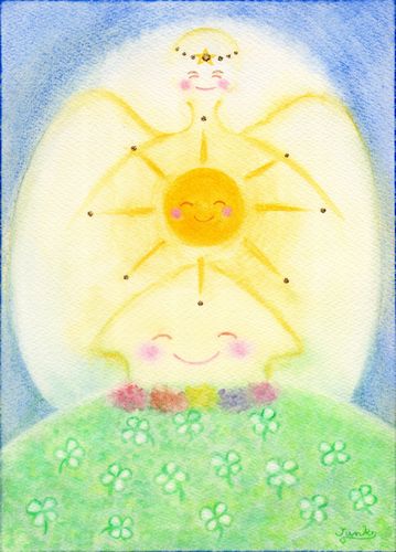 ��V�g�~�J�G���Ɏ���āA�����낪���炬�A�����킹�ȉƒ�ɂȂ閂�@�̊G�`�V�g����̂�������́�