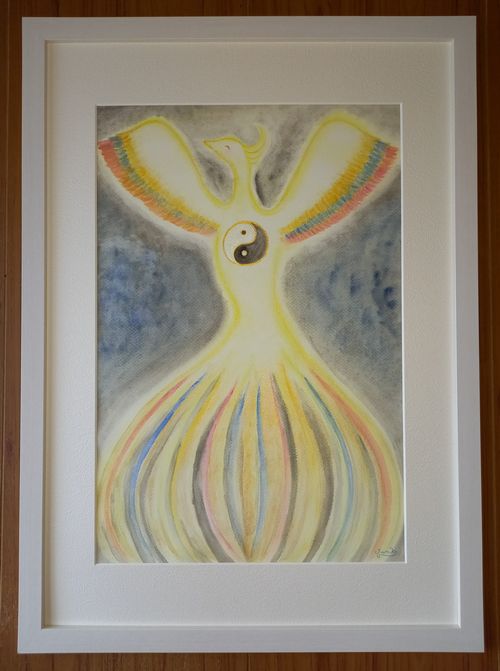 �n��Ɉ��ƕ����������炷�P���̖��@�̊G��