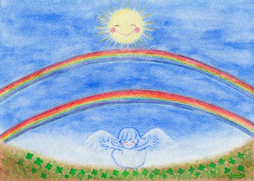 �K�^�Əj����������_�u�����C���{�[�̖��@�̊G��