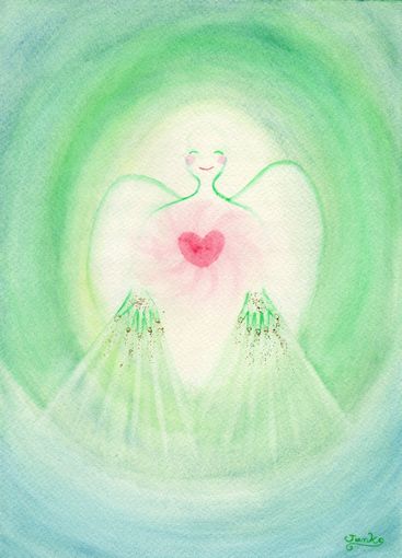 ���₵�̑�V�g���t�@�G���ƌq�����āA�S�Ƒ̂����₳��閂�@�̊G��