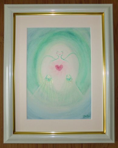 癒やしの大天使ラファエルと繋がって、心と体が癒やされる魔法の絵☆